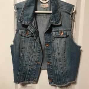 Denim vest